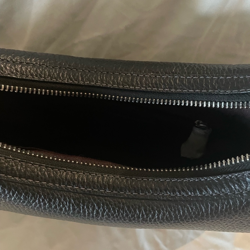 Coach Black Leather Shoulder Bag - Picture 5 of 6